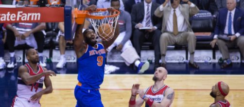 Kyle O&rsquo;Quinn has been productive as the Knicks&rsquo; backup center this season. Image Source: Flickr | Keith Allison