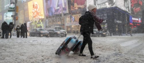 La ciudad de Nueva York se ve afectada por el "cicl&oacute;n bomba"