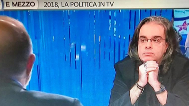 Carmine Castoro ospite della trasmissione Otto e mezzo