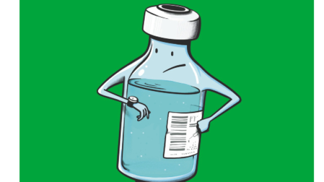 Locandina della campagna di vaccinazione