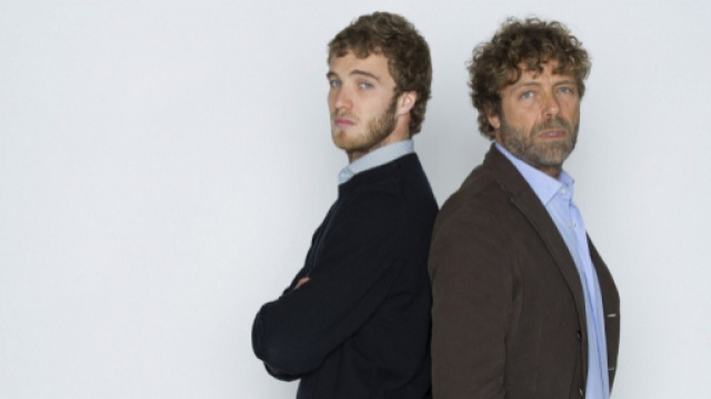 Massimo Ciavarro con il figlio Paolo