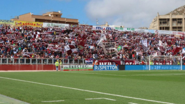 I tifosi del Trapani continuano a sognare un pronto ritorno in serie B