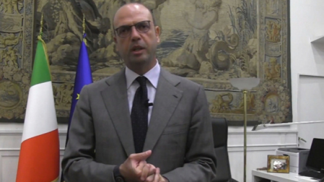 Il ministro degli Affari esteri, Angelino Alfano