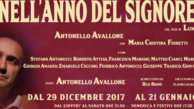 Nell'anno del Signore, teatro dell'Angelo Roma