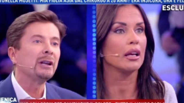 Alta tensione tra Riccardo Signoretti e Antonella Mosetti