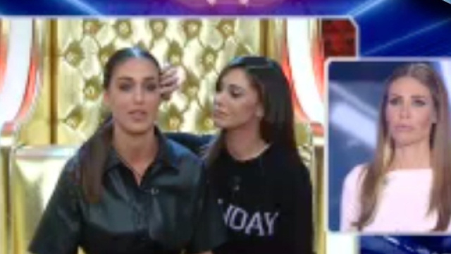 Grande Fratello Vip, Belen Rodriguez contro Cecilia