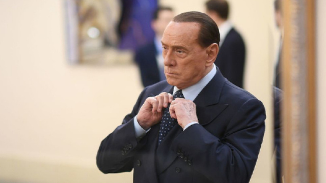 L'ex premier Silvio Berlusconi