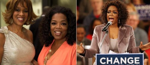 Gayle King dressed for a special occasion this morning, and it wasn't to campaign first for Oprah. Image Credit: Blasting News