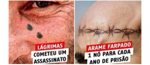 Veja o significado das tatuagens de pris&atilde;o