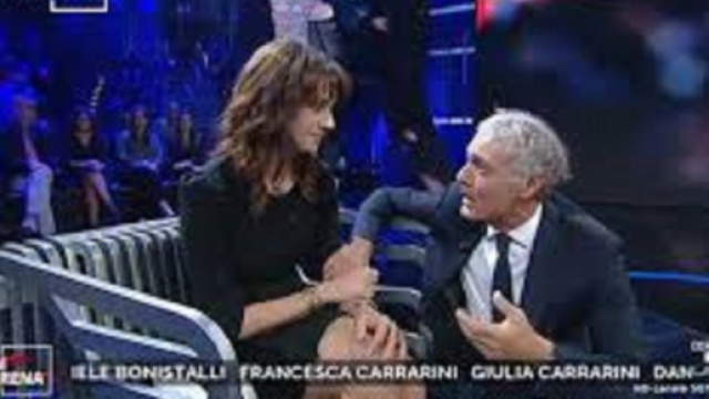 Asia Argento si confessa tra le lacrime a "Non &egrave; l'Arena"