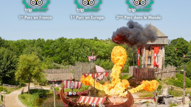 Tripadvisor a &eacute;tablit son palmar&egrave;s des 5 meilleurs parc d'attraction de France