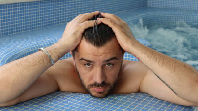 Sessione relax e benessere per il manager e imprenditore pugliese Christian Di Maggio - Foto: Instagram