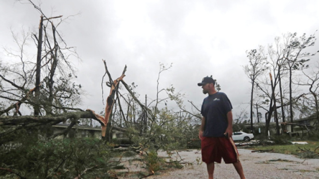 La distruzione dell'uragano Michael in Florida