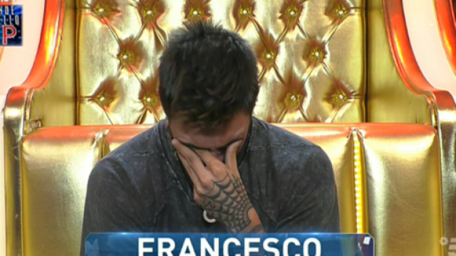 Grande Fratello Vip 2018, Francesco Monte deluso