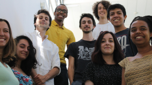 Les 9 &eacute;tudiants Montpelli&eacute;rains de IGEM 2018