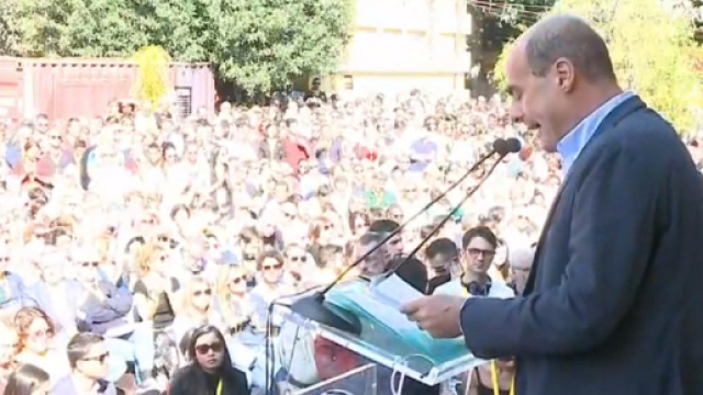 Nicola Zingaretti riunisce oltre tremila persone a 'Piazza Grande'
