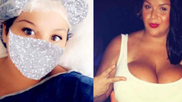 Sarah Fraisou (LVDA3) vient de subir une r&eacute;duction mammaire et une ablation des boules de Bichat.