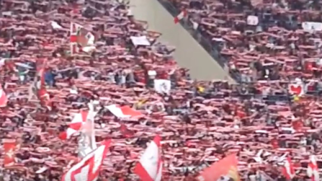 Stadio San Nicola di Bari tifo