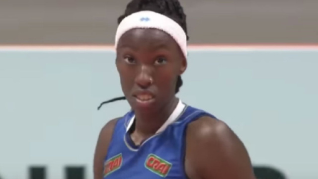 Paola Egonu schiacciatrice della Nazionale italiana