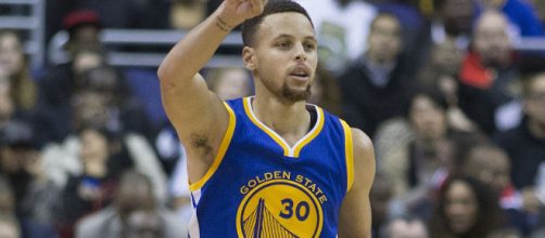 Steph Curry and the Warriors host the Thunder as part of NBA opening night 2018. - [Keith Allison / Flickr]