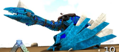 The Tek Quetz in one of DMAC's 'ARK' episodes. - [KingDaddyDMAC / YouTube screencap]