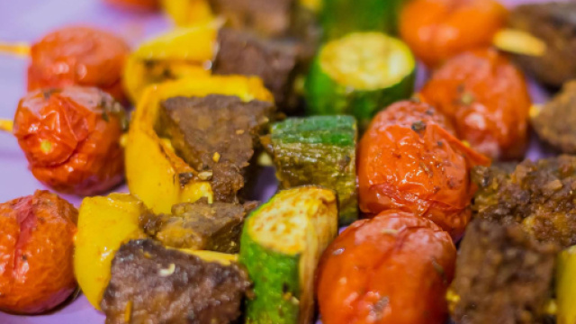 In foto un esempio di piatto vegano