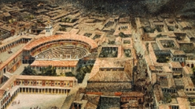 Pompei, una iscrizione cambia la data dell'eruzione del 79 d. C.