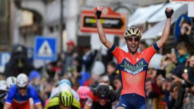 Vincenzo Nibali, la vittoria alla Milano Sanremo