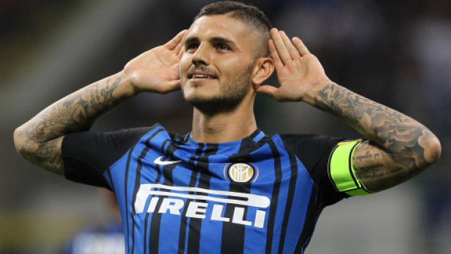 L'attaccante dell'Inter, Mauro Icardi