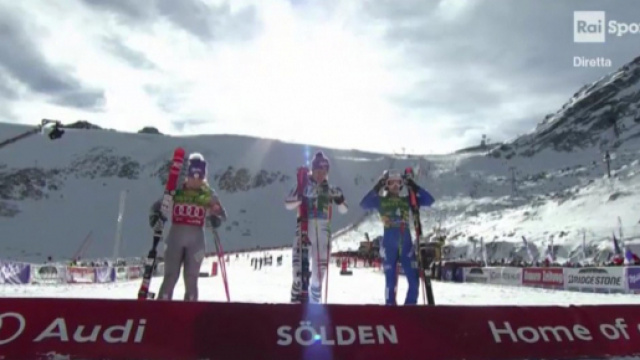 Viktoria Rebensburg, vincitrice a Soelden