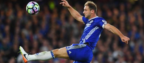 Branislav Ivanovic , su mejor f&uacute;tbol lo dej&oacute; en Londres