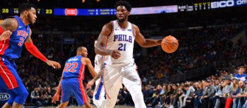 It looks like the Sixers' Joel Embiid is having another All-Star season through the first few games. [Image Source: Chris Smoove - YouTube]