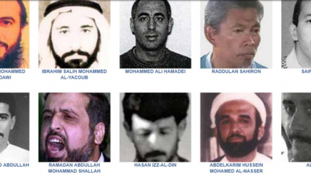Dieci terroristi ricercati dall'FBI con taglie da 5 a 25 milioni di euro.