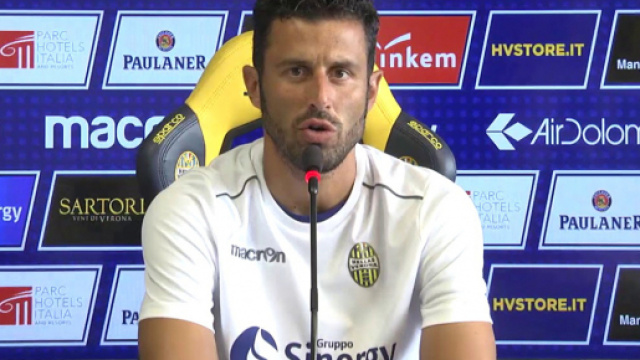 Fabio Grosso, allenatore dell'Hellas Verona