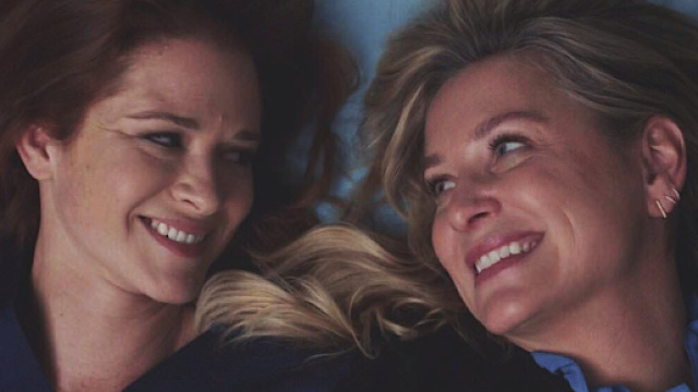 Sarah Drew e Jessica Capshaw. FONTE: Google
