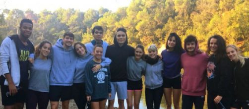 Los concursantes, en el Parc Audiovisual de Catalunya. / Gestmusic