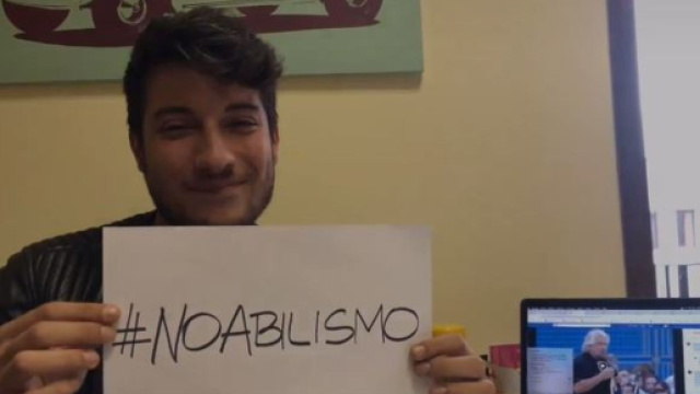 La risposta di un ragazzo autistico a Beppe Grillo (Ph. Facebook)