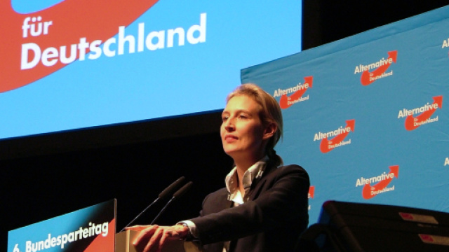 Alice Weidel (AfD) boccia la manovra italiana: ''&Egrave; folle e a spese della Germania''.