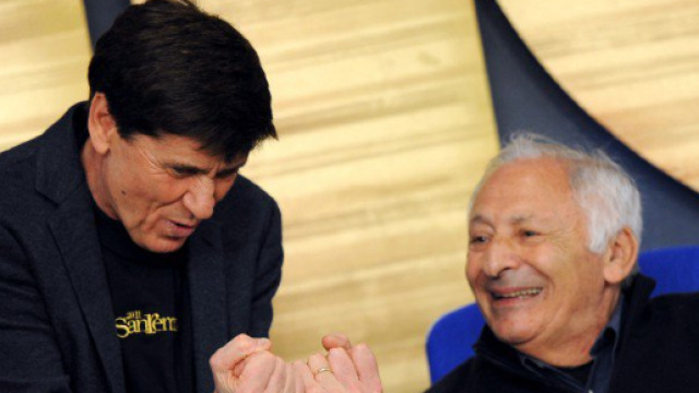 Gianni Morandi insieme a Mogol - gds.it