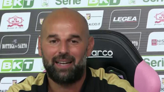 Roberto Stellone, allenatore del Palermo
