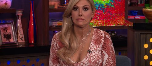 Gina Kirschenheiter appears on WWHL. [Photo via Bravo/YouTube]