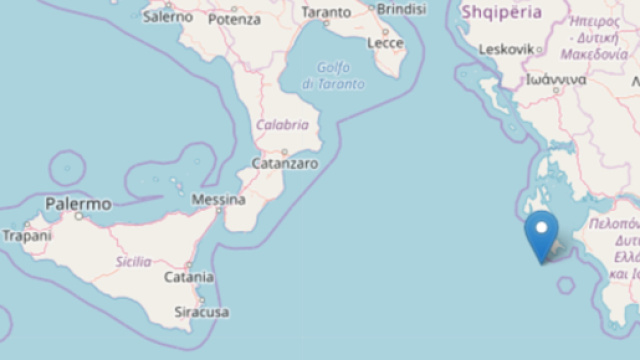 Violenta scossa di terremoto a largo della Grecia: paura nel sud Italia