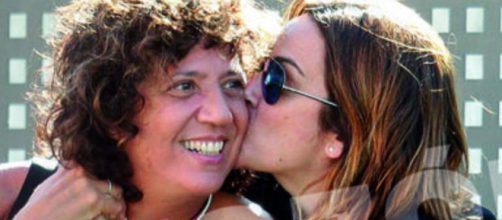 To&ntilde;i Moreno y Rosana en imagen de archivo