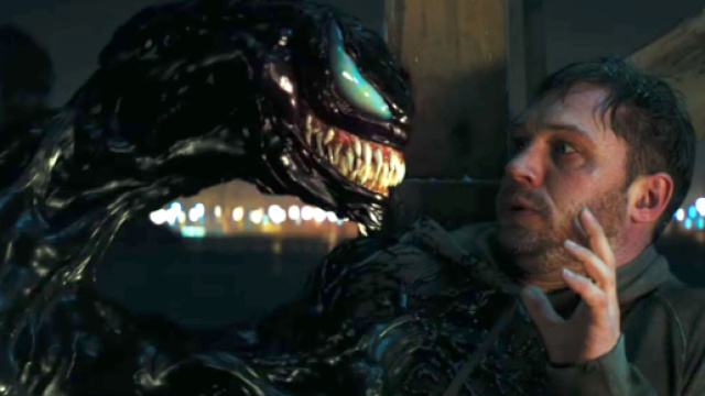 Eddie Brock e il simbionte alieno.