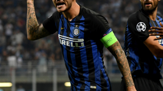 Icardi protagonista del match con una doppietta (28'esimo e 70'esimo)