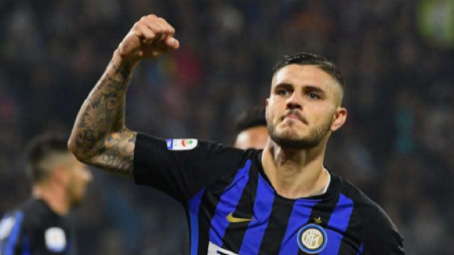 Mauro Icardi trascina l'Inter al rotondo successo in casa della Lazio