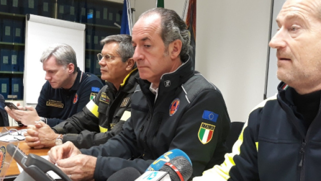 Un momento dell'incontro in Regione