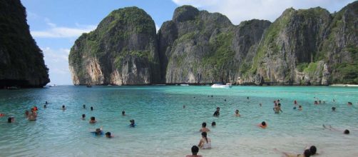 The beach made famous by Leonardo DiCaprio's film "The Beach" is closing indefinitely. [Image Yuriy Surov/Wikimedia]