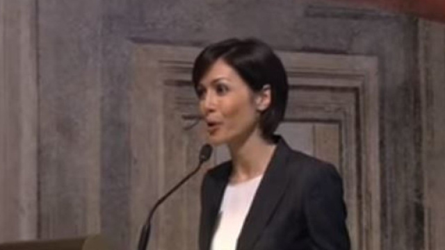 Mara Carfagna rimprovera Salvini in Aula (Ph. Youtube)