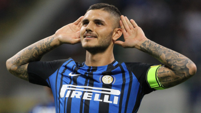 Lazio-Inter 0-3, doppietta di Mauro Icardi